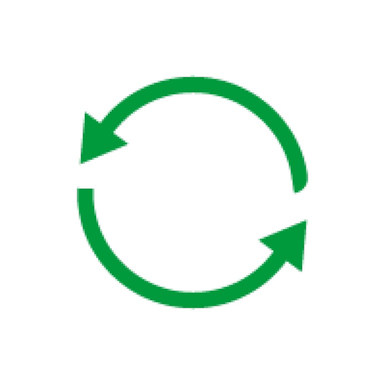 VW Icon Recyclingfähig green RGB
