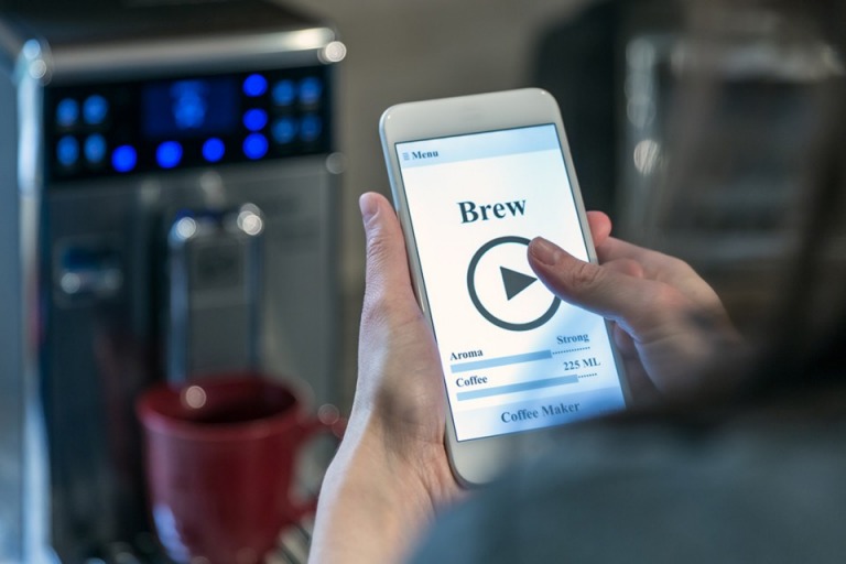smart home kaffemaschine app 100