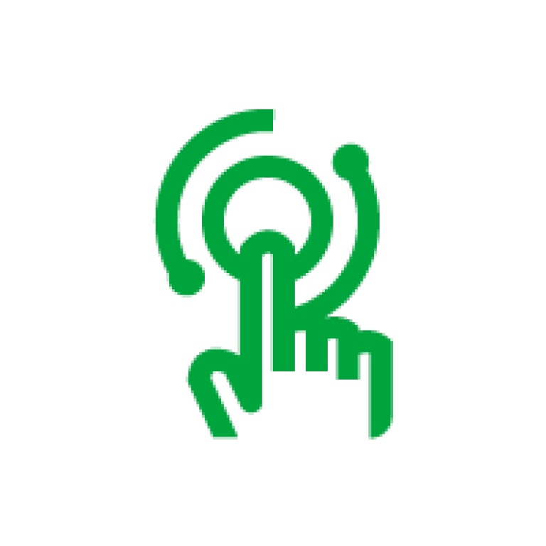 VW Icon digital green RGB