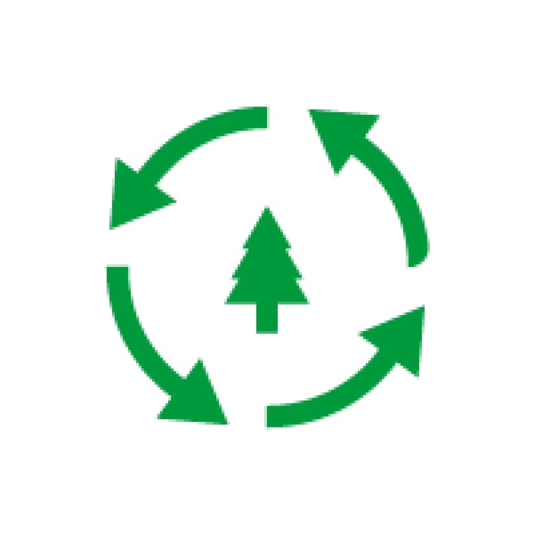 VW Icon nachhaltige lieferkette green RGB