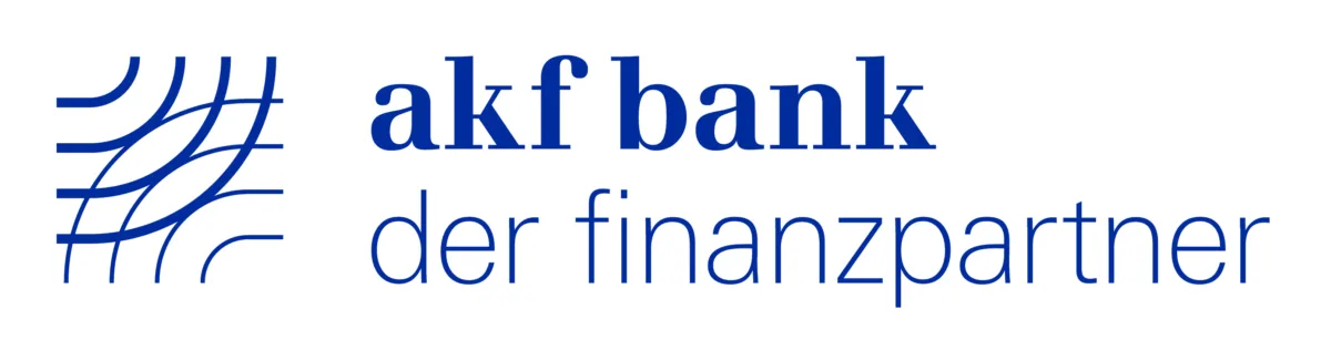 Akf bank logo finanzpartner CMYK