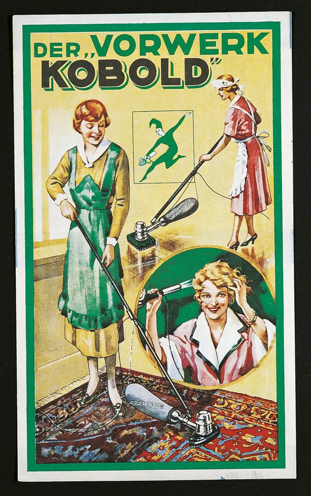1929 1930 Werbung der Vorwerk Kobold