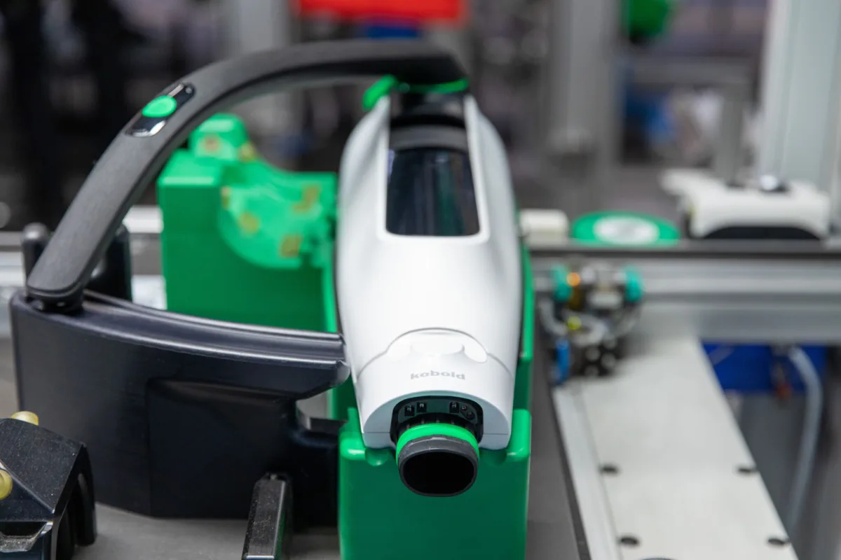 Kobold/Folletto VK7 production at Vorwerk Engineering (in Germany, Wuppertal)